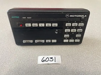 Motorola Astro Spectra Control Head - Systems 9000 - HCN1078J • $19.99