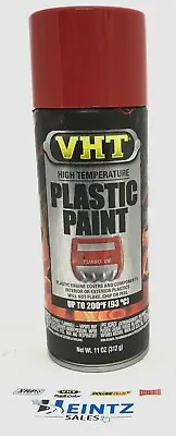 VHT SP821 GLOSS RED High Temperature Plastic Paint - 11 Oz Aerosol • $18.99