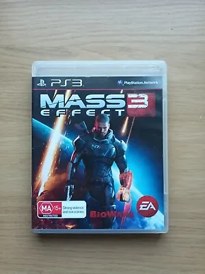 Mass Effect 3 - PlayStation 3 - PS3 - PAL No Manual • $5