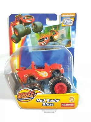 Blaze And The Monster Machines Mud Racing Blaze Die Cast Vehicle Truck Car Kids • $15.61