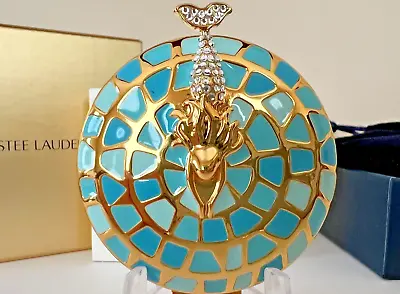 ESTEE LAUDER LADY OF THE SEA  By MONICA RICH KOSANN POWDER COMPACT MIB • $199.99