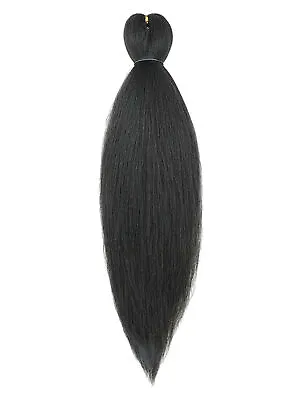 Blue Pre Stretched Braiding Hair 26 Inch  Professional Soft Yaki Braiding Hair • £4
