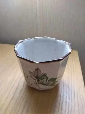 £5.99 • Buy Grayshott Pottery Green And Grey Floral Patterned Small Sugar Or Preserve Bowl