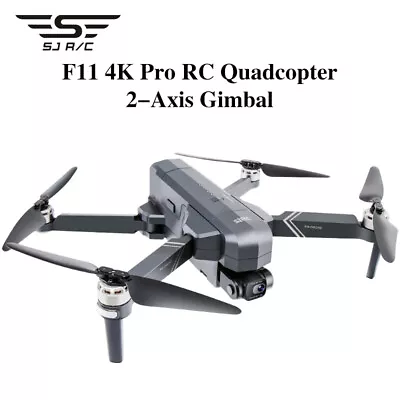 SJRC F11 4K Pro GPS Drone 5G Wifi FPV 4K HD Camera 50X Zoom Brushless Quadcopter • $367.51
