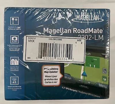 Magellan RoadMate 2202-LM Automotive Car GPS 4.3  Color Display SEALED • $39.96