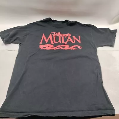 Rare Vintage 1998 Disney Mulan Movie Promo Tshirt 1998 Double Sided Size S • $74.99