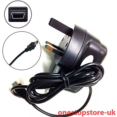 1M Mini Usb V3 Mains Wall Plug Charger For Satnav Speakers And Phones • £4.95