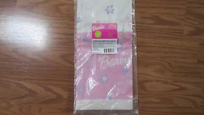 Vintage NIP Barbie Paper Tablecloth Table Cover 54x89 In Hallmark 1999 • $9