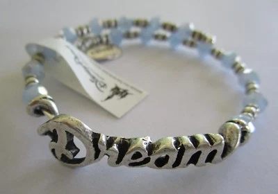 $42 • Buy Genuine Alex And Ani Disney Dream Wrap Blue Bracelet   