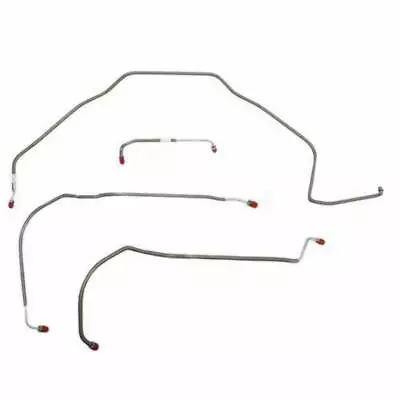 For Chevrolet El Camino 1971-1972 Front Brake Line Power DiscBrake-CKT7103SS-CPP • $86.63