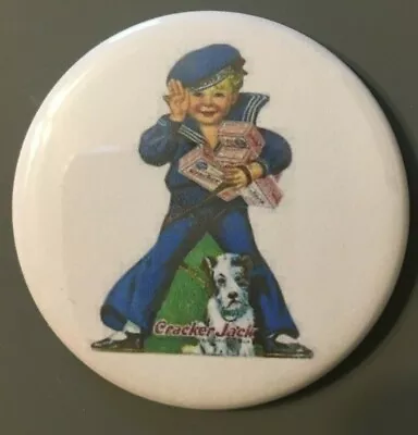 Cracker Jacks Refrigerator Magnet Vintage-looking 2.25  Button • $4.50