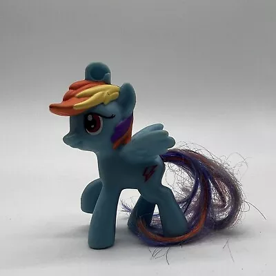 My Little Pony Rainbow Dash Mini Figure Cake Topper Toy • $8.99