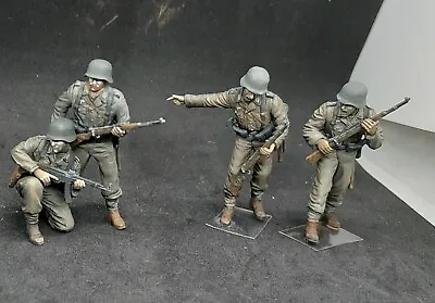 1:35 PAINTED German Soldiers  LAST BATTLE  (AUSTRIA 1945) 4 Figures • $74