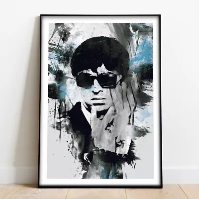 Noel Gallagher Art | Oasis Band Print | Indie Music Poster | Canvas | Mouse Mat • £7.99