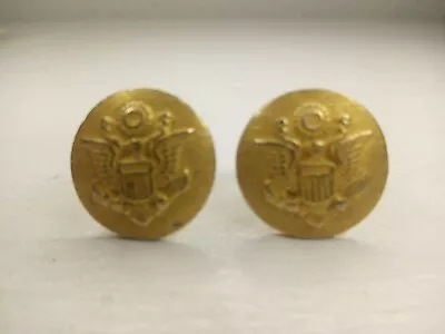 Vintage Men's Cuff Links WWII-US Military-Brass • $20