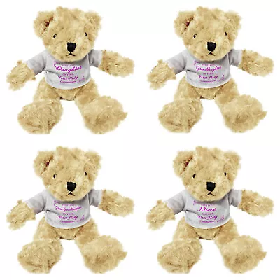 25cm (Various Female Title) With Love On Your 1st Holy Communion - Henry Bear • £14.99