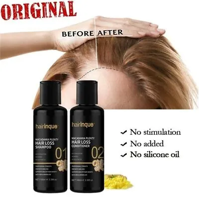 Macadamia Plenty Hair Loss Shampoo And Conditioner Set For Hairs Regrowth Repair • £37.68