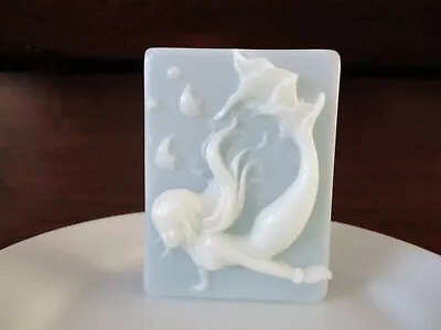 Young Mermaid Silicone Soap Mold. Candle Baking Mold. Home Crafts. • $18