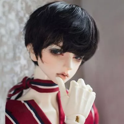 Cool Style 1/3 1/4 1/6 1/8 Bjd Wig High Temperature Short Hair MSD SD Doll Wig • $28.97