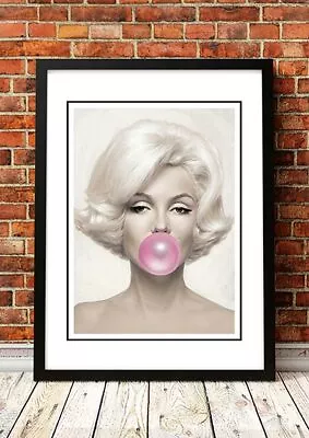 BUBBLEGUM Pop Art Posters | 7 To Choose From | Framed Or Unframed • $85