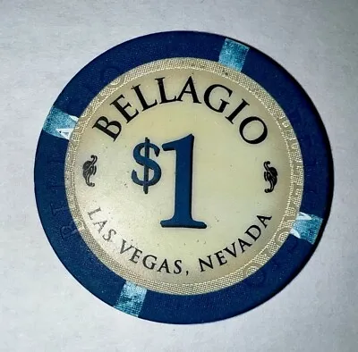 Bellagio Casino Chip $1 - 1998 Edition • $3.99