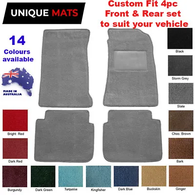 Suits Audi Q3 (8U) 2011 - 2018 CUSTOM 4pc Car Floor Mats Plush Pile  • $149