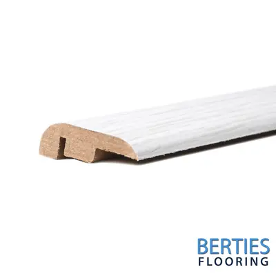 Solid MDF Laminate Threshold Strip Floor / Door Bar Modern End Edge Profile • £8.85