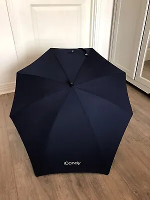 ICandy Peach 34567 Sun Parasol/umbrella In Royal Blue With Clamp • £30