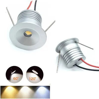 12V 1W Mini Recessed LED Ceiling Down Light Spotlight For Display Showcase Room • $7.23