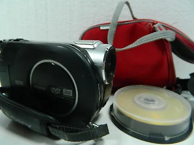 Sony DCR-DVD108 Mini DVD Handycam  Digital Camcorder With Discs +Carrying Case • $49