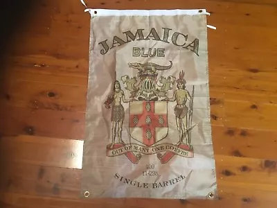 Jamaica Coffee Rum Printed Bar Poster Wall Hanging Man Cave Flag Home Decor Sign • $33