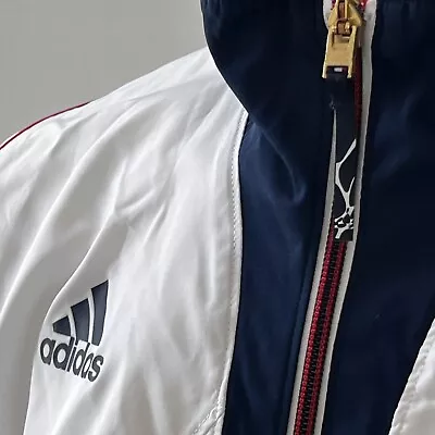 Adidas GB White Olympic Training Jacket  • £24