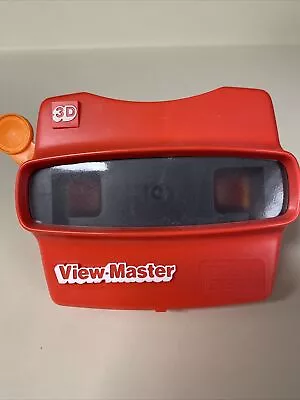 Vintage View Master 3D Viewer Red Classic Viewmaster Toy Slide Viewer USA • $10