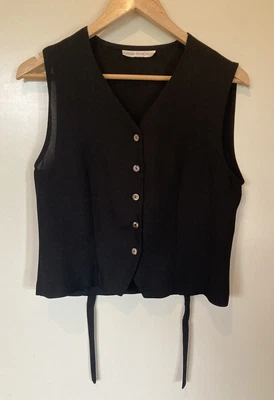 $18 • Buy Womans Vintage 90s Chain Reaction Vest Size S