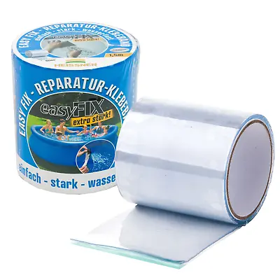 Heissner Easy Fix Swimming Pool Repair Tape Water / Weather Proof Leak Patch • £17.95