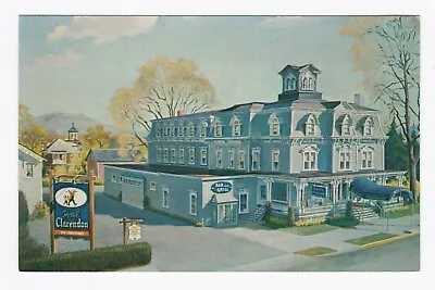 Hotel Clarendon Hackettstown New Jersey Chrome Postcard • $6.99