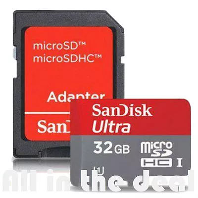 SanDisk 32GB 32G Ultra Micro SD HC Class 10 Memory Card For GoPro Hero3 MicroSD • $7.19