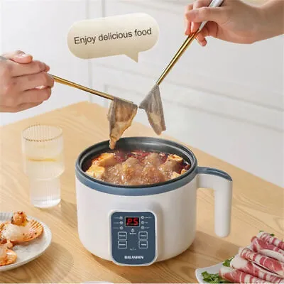 Electric Multicooker Non-stick Rice Cooker Dormitory Pot Home Noodle Pan Hot Pot • $42.50