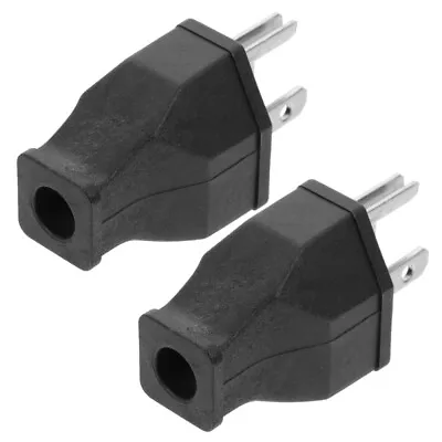 2 Pcs Electrical Plug Replacement 3 Prong Angle Industrial • $7.59