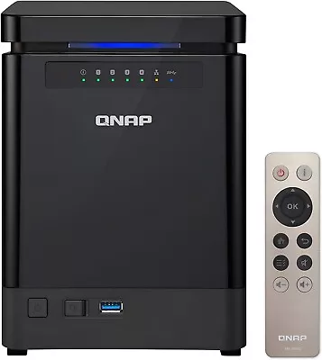 QNAP TS-453Bmini-8G 4 Bay Desktop NAS Enclosure And 8 GB RAM Brand New Condition • £369