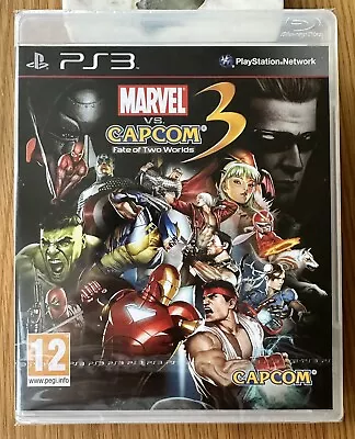 *Brand New Sealed* Marvel Vs Capcom 3 Fate Of Two Worlds Playstation PS3 Game • £59.99