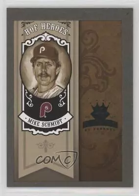 2005 Donruss Diamond Kings HOF Heroes Green Framed /50 Mike Schmidt #HH-45 HOF • $9.44