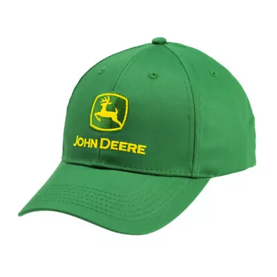 John Deere LP68752-JD Men's Logo Green Cap/Hat With Yellow Logo One Size • $29.95