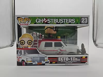 Ghostbusters 2016 Ecto-1 Jillian Holtzmann Funko Pop! Rides Vinyl Figure • £26.06