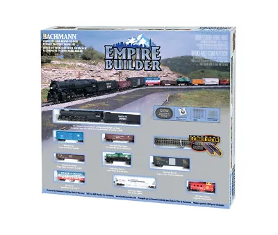 Bachmann N Scale 24009 Empire Builder Electric Train Set NEW  • $249.95