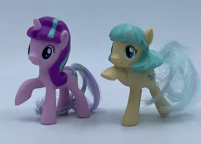 My Little Pony McDonald's Set Of 2 Ponies Pink Yellow 2016 Hasbro  • $7.59