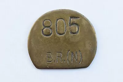 Railway Pay Check Token BR(N) British Railways Northern No. 805 • £9.44