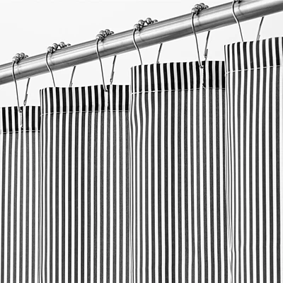 $11.99 • Buy MDesign Polyester Fabric Shower Curtain, 72  X 72  - Black