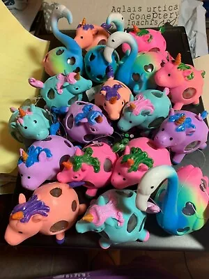 $6.89 • Buy Unicorn & Swan Squishy Balls Several Colors Available! Relieve Stress! Fun Toy!