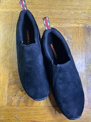 Merrell Men’s Slip-on Suede Black Sneaker Casual 10 M • $42.99